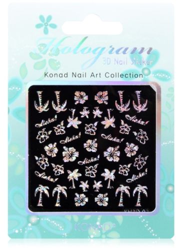 Konad Hologram 3D Nail Art Sticker - Khd-02