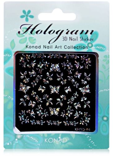 Konad Hologram 3D Nail Art Sticker - KHD 04