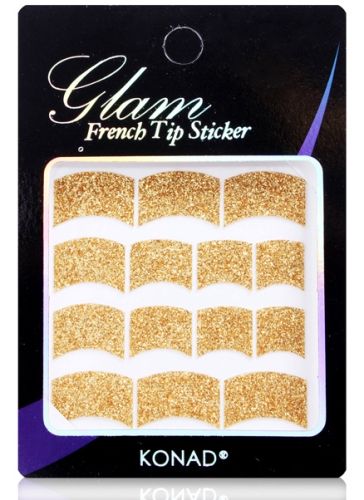 Konad Glam French Tip Sticker - Gold