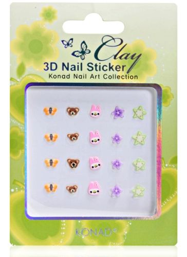 Konad - Clay Kc3d Nail Art Sticker