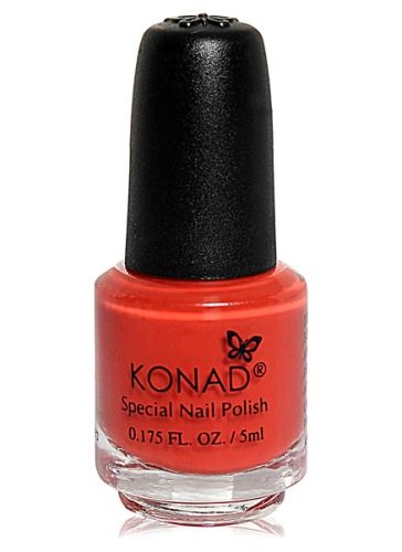 Konad Special Nail Polish - Dark Orange