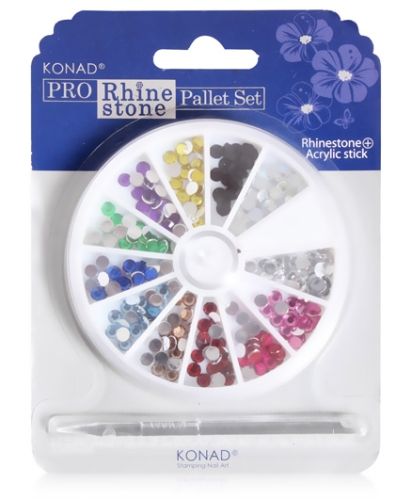 Konad Pro Rhine Stone Pallet Set - 06