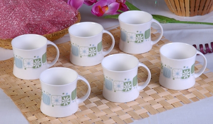 Clay Craft Diamond Star Mug Set - ST 8