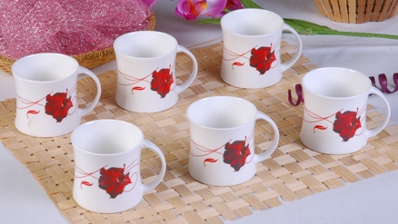 Clay Craft Diamond Star Mug Set - ST 7