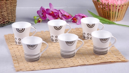 Clay Craft Flora Smile Mug Set - 397