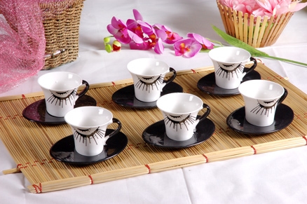 Clay Craft Sleek Cup Saucer Set - SL 2138B