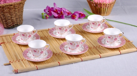 Clay Craft George Cup Saucer Set - TN 547