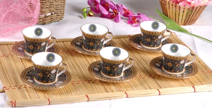 Clay Craft George Cup Saucer Set - TN 548