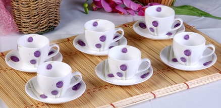 Clay Craft Cream Cup Saucer Set - MW 240