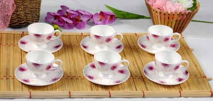 Clay Craft Blossom Cup Saucer Set - MW 282