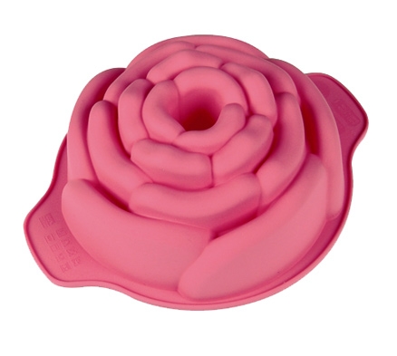 Rose Cake Mould With Hole