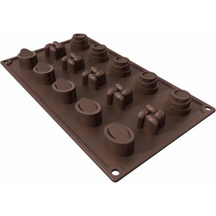 Copper Finish Choco Mould 3