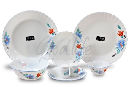 LaOpala Melody 29 Pieces Dinner Set - Bouquet