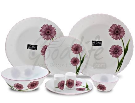 LaOpala Melody 29 Pieces Dinner Set - Twin Desire Purple