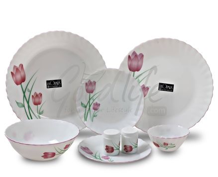 LaOpala Melody 29 Pieces Dinner Set - Breeze Purple