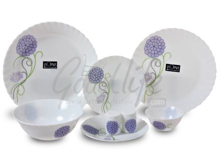 LaOpala Melody Dinner Set - Purple Dance