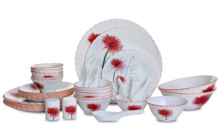 LaOpala Melody 35 Pieces Dinner Set - Vibrant Flare