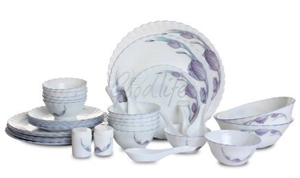 LaOpala Melody 35 Pieces Dinner Set - Libra