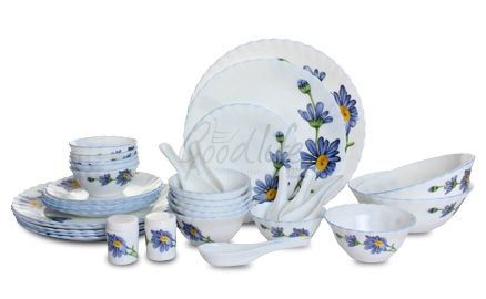 LaOpala Melody 35 Pieces Dinner Set - Florid Arc