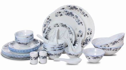 LaOpala Melody 35 Pieces Dinner Set - Aquarius