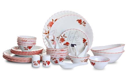 LaOpala Melody 35 Pieces Dinner Set - Eros