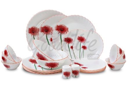 LaOpala Melody (FPL) 23 Pieces Dinner Set - Vibrant Flare