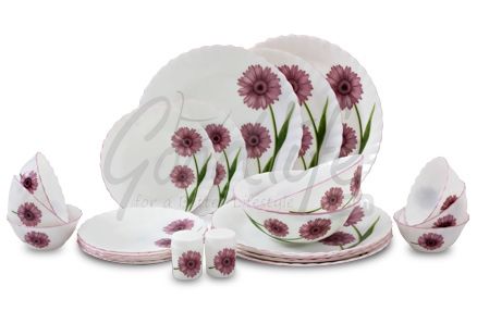 LaOpala Melody (FPL) 23 Pieces Dinner Set - Twin Desire Purple