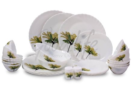 LaOpala Melody (FPL) 29 Pieces Dinner Set - Vesper Green