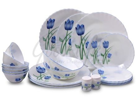 LaOpala Melody (FPL) 29 Pieces Dinner Set - Breeze Blue