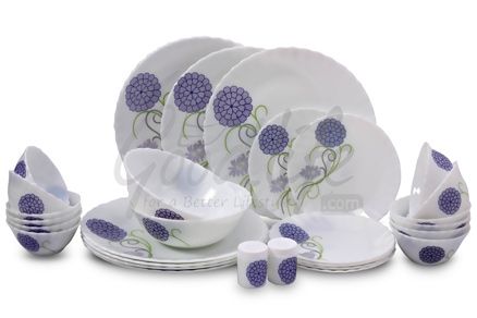 LaOpala Melody (FPL) 29 Pieces Dinner Set - Purple Dance