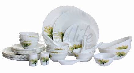 LaOpala Melody (FPL) 35 Pcs. Dinner Set - Vesper Green