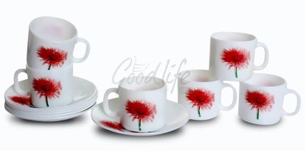 LaOpala Princess Tea Cup & Saucer Set - Vibrant Flare