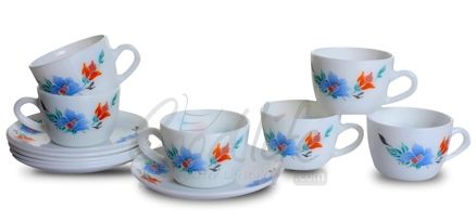 LaOpala Princess Tea Cup & Saucer Set - Bouquet