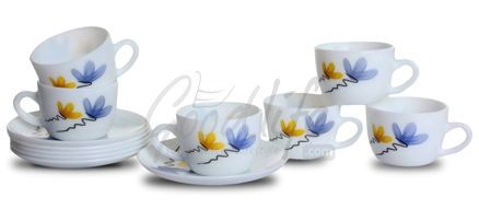 LaOpala Princess Tea Cup & Saucer Set - Dancing Duo