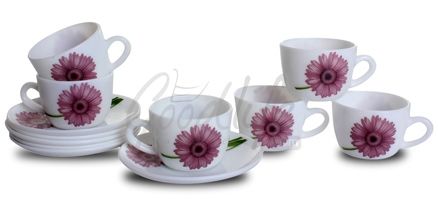 LaOpala Princess Tea Cup & Saucer Set - Twin Desire Purple