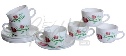 LaOpala Princess Tea Cup & Saucer Set - Breeze Purple