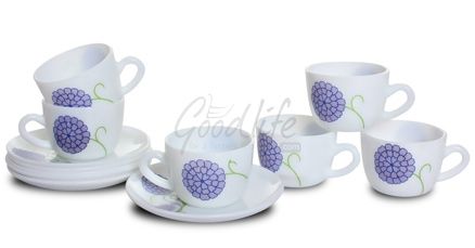 LaOpala Princess Tea Cup & Saucer Set - Purple Dance