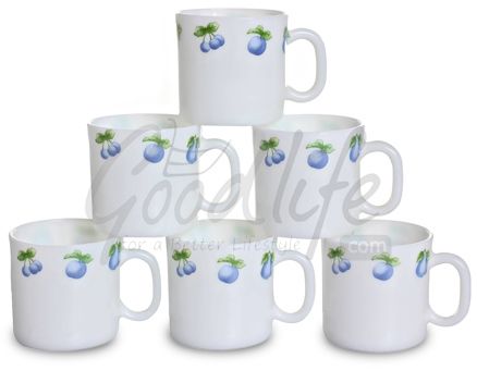 LaOpala Regular Coffee Mug Set - Blue Berry