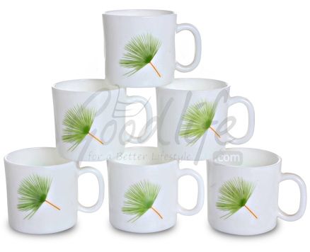 LaOpala Regular Coffee Mug Set - Green Bliss