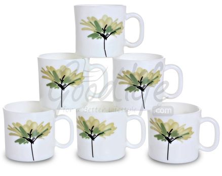 LaOpala Regular Coffee Mug Set - Vesper Green