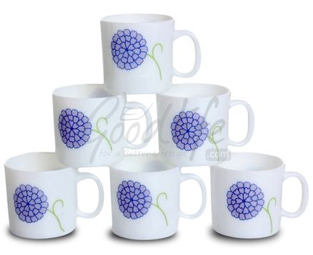 LaOpala Regular Coffee Mug Set - Purple Dance