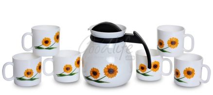 LaOpala Regular Coffee Set - Twin Desire Yellow