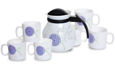 LaOpala Regular Coffee Set - Purple Dance