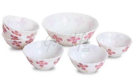 LaOpala Melody Pudding Set - Floral Trio Pink