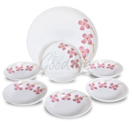 LaOpala Melody Serving Set - Floral Trio Pink