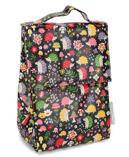 Sugar Booger Multic Print Classic Lunch Sack - Black