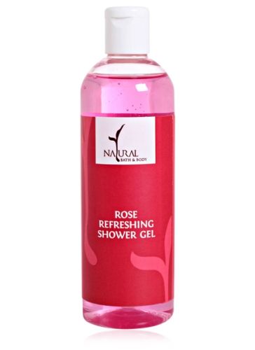 Natural Bath & Body Rose Refreshing Shower Gel