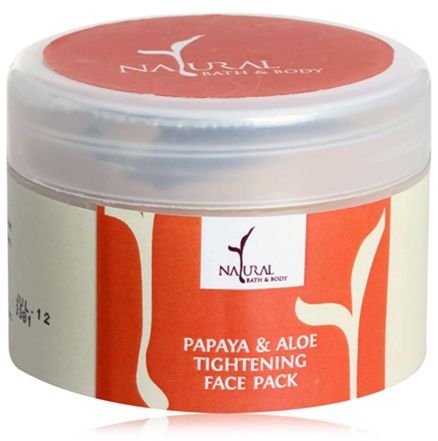 Natural Bath & Body Papaya & Aloe Tightening Face Pack