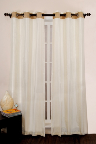 Deco Window Curtain Sanchi Eyelet Ivory