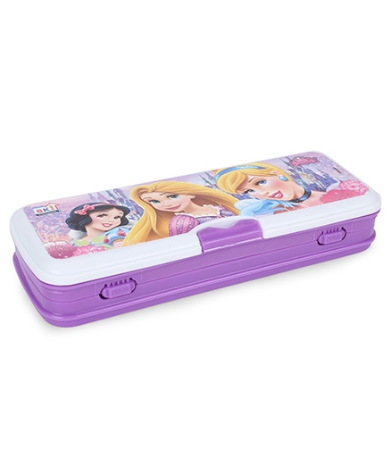 Disney Princess Print Pencil Box - Purple Best Deals With Price ...